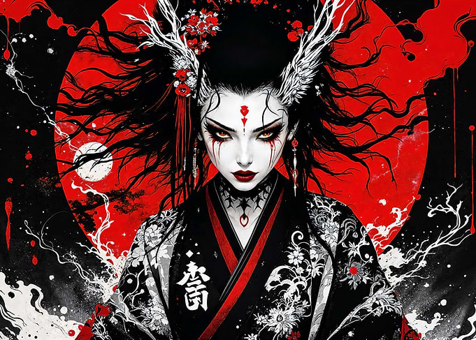 Goddess of the Crimson Moon