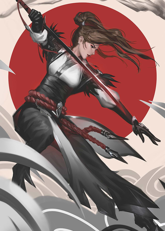 Girl with Sword