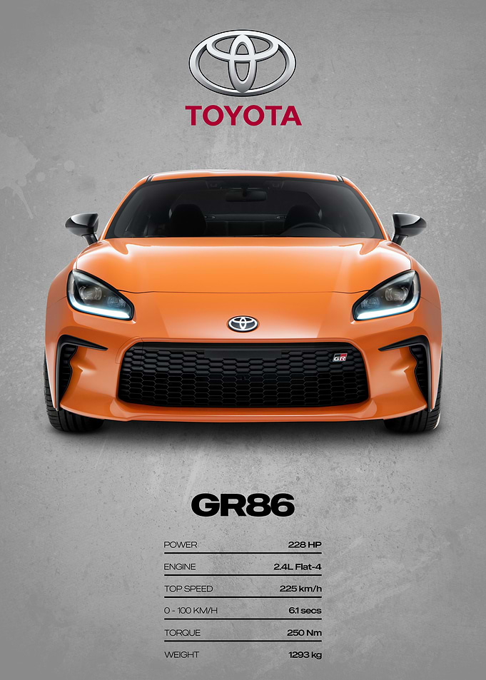 Toyota GR86 Car Specs