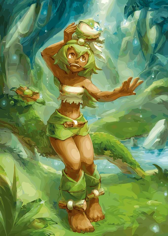 Wakfu Amalia Sheran Sharm Illustration