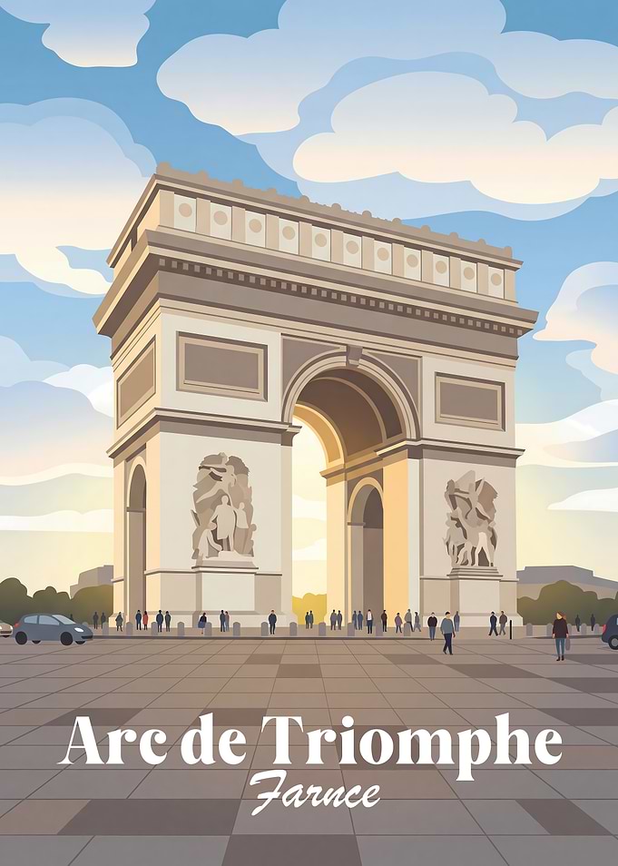 Arc de Triomphe Paris France