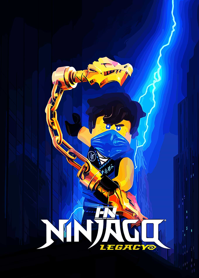 Ninjago Legacy Poster with Jay
