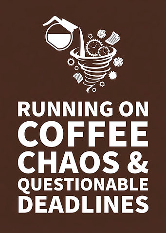 Coffee Chaos and Questionable Deadlines