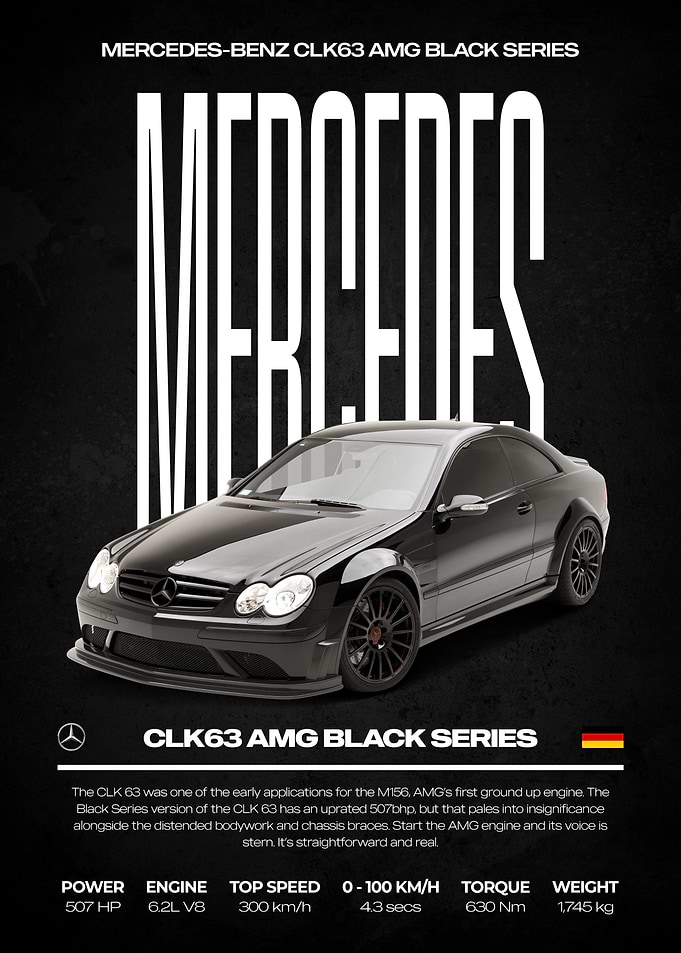 Mercedes-Benz CLK63 AMG Black Series