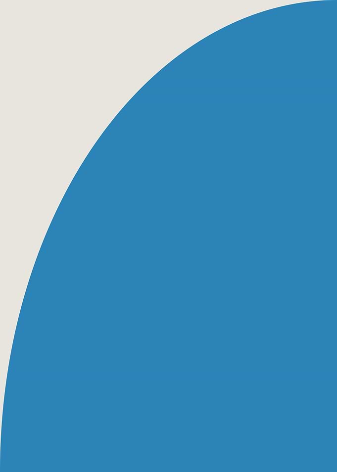 Abstract Blue and Beige Graphic Design