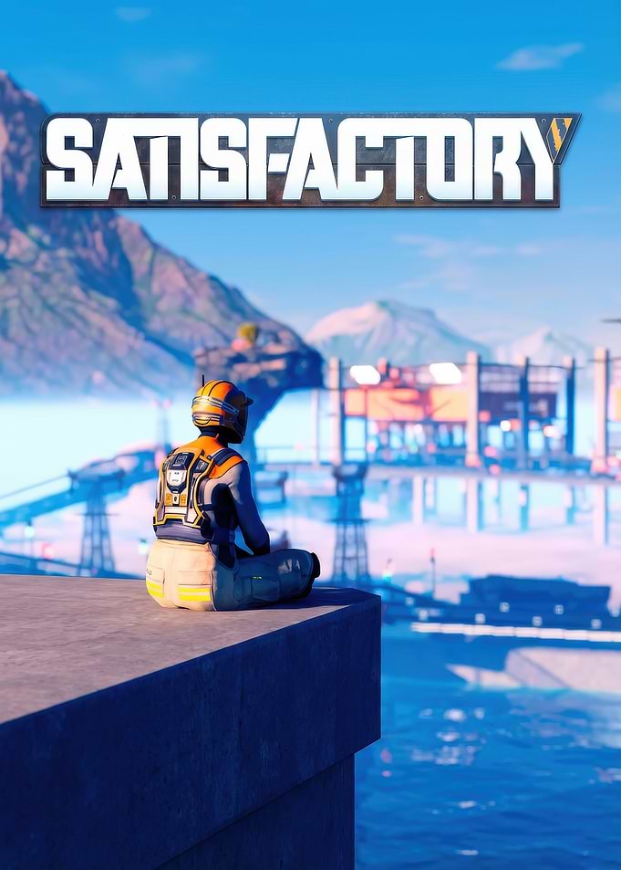 Satisfactory Game Cover Art
