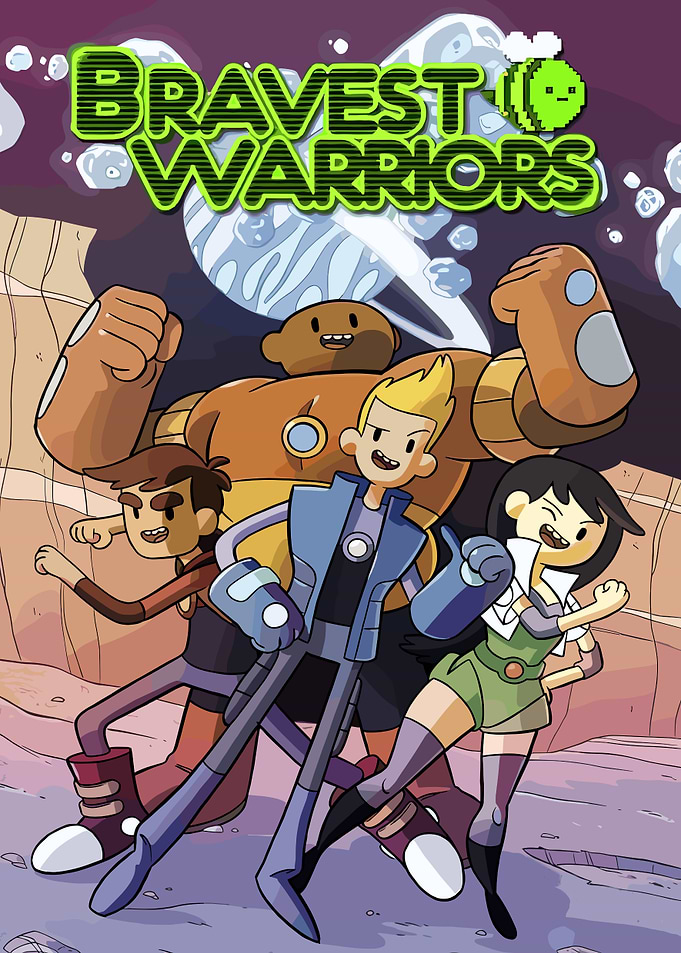 Bravest Warriors Cartoon Group Shot