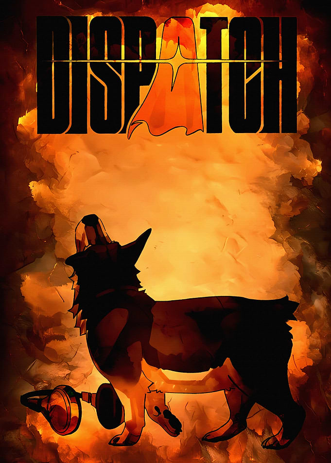 Dispatch Dog and Headphones