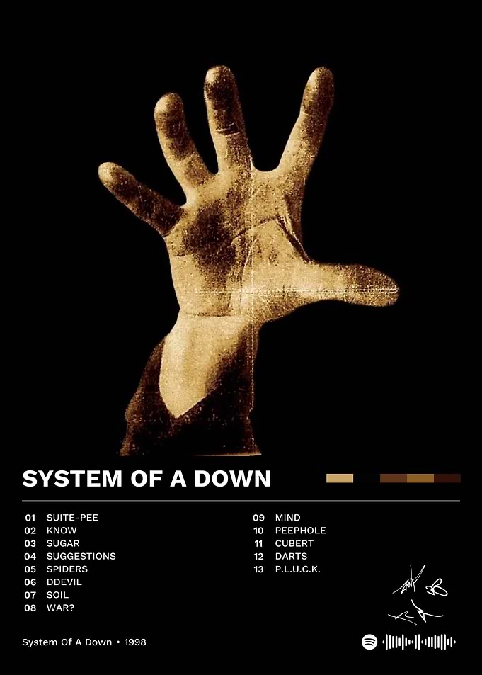 System of a Down Album Cover