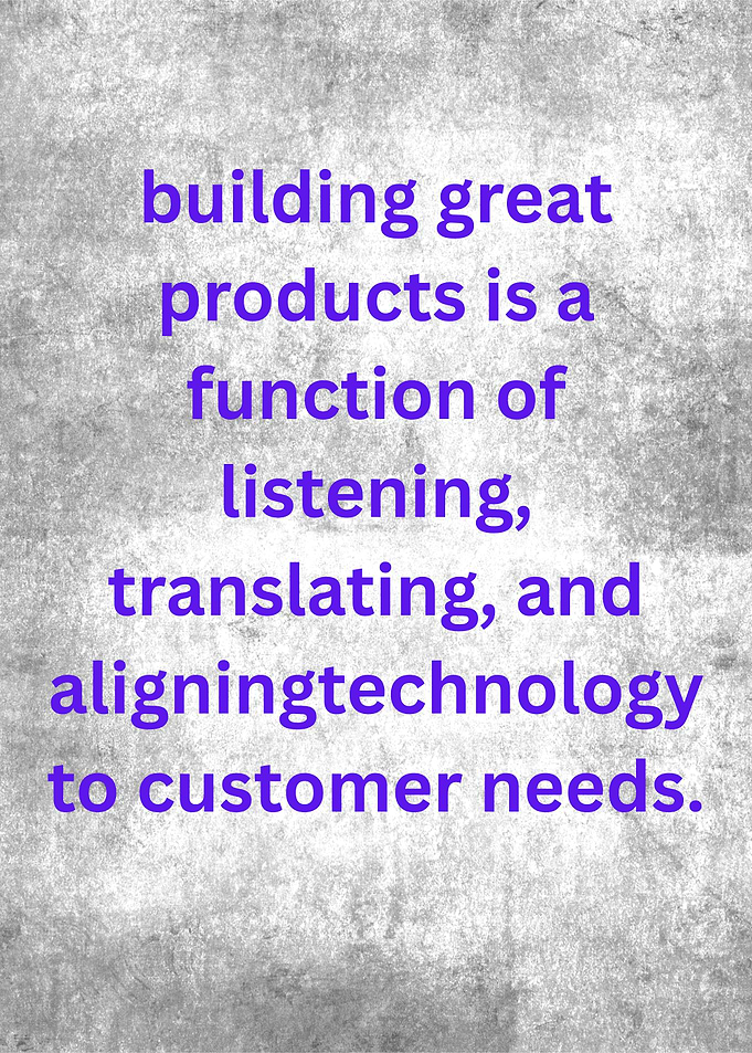 Product Development Quote on Grunge Background
