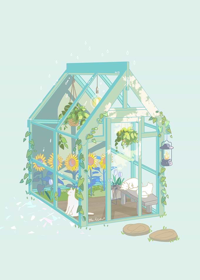 Rainy Glasshouse