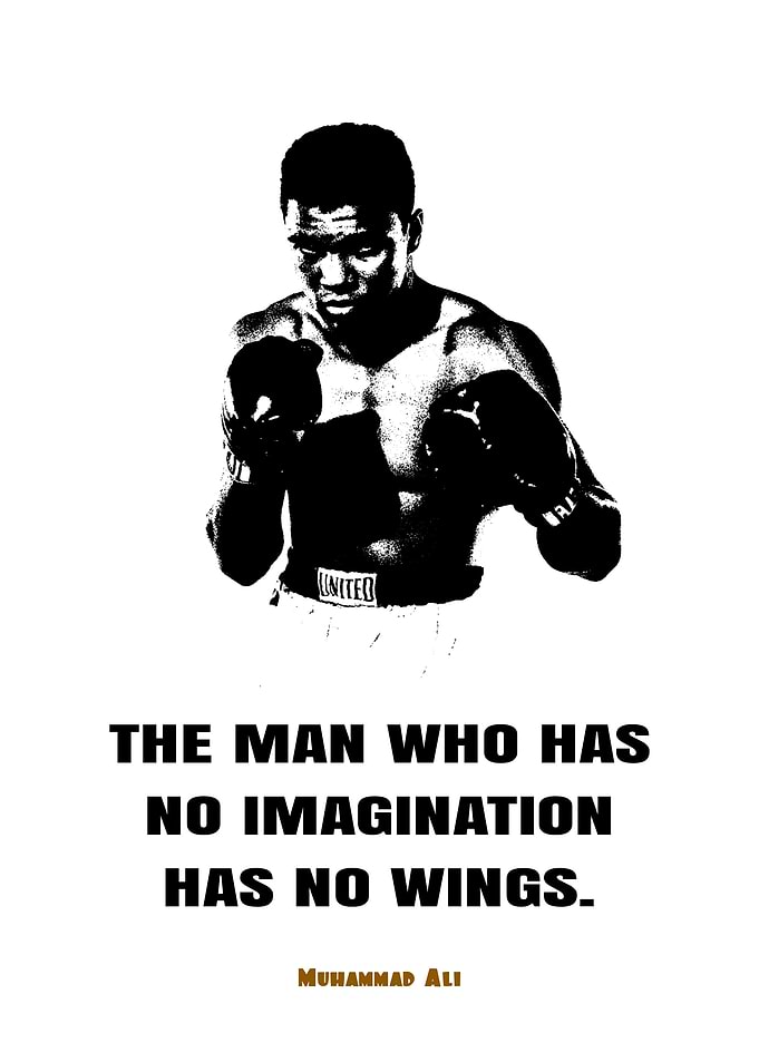 Muhammad Ali: Imagination and Wings
