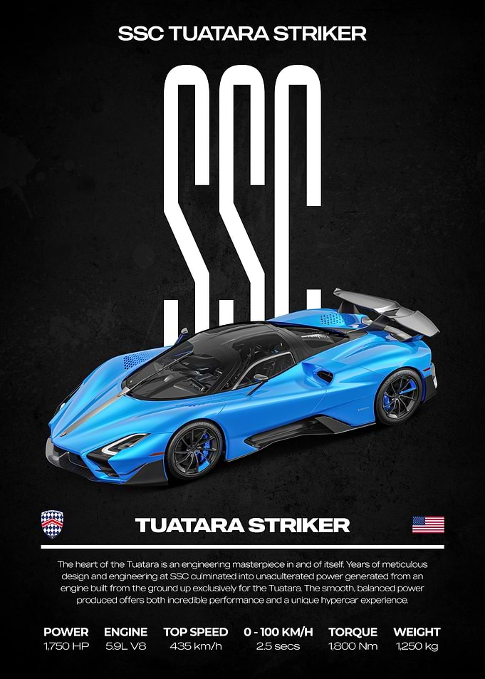 SSC Tuatara Striker Hypercar