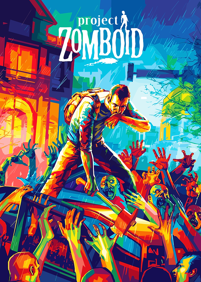 Project Zomboid Game Cover Art