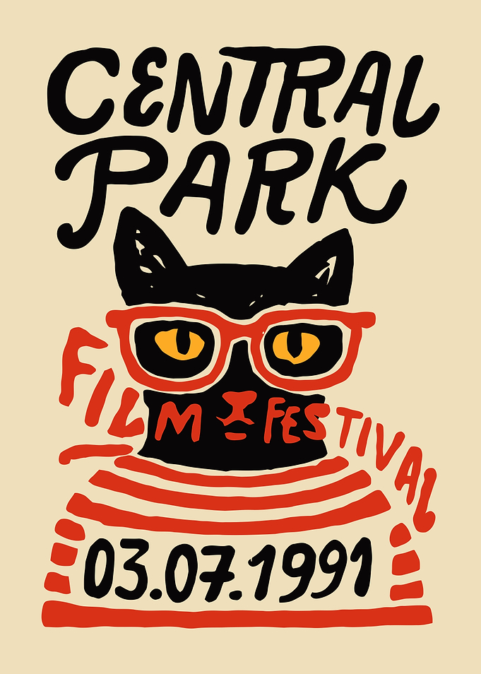 Central Park Film Festival 1991 Poster
