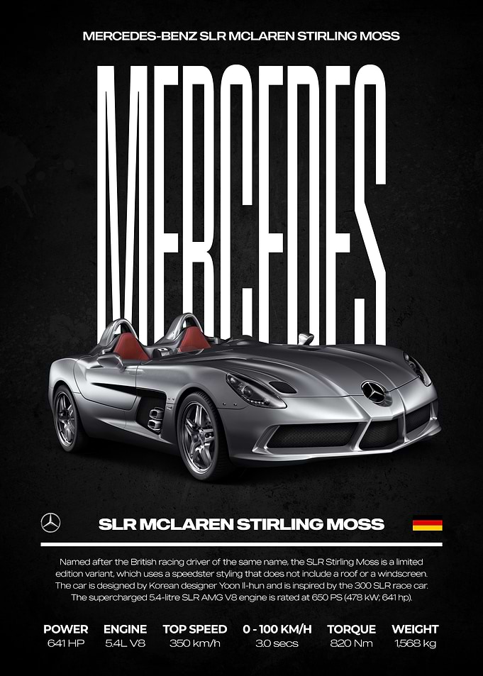 Mercedes-Benz SLR McLaren Stirling Moss