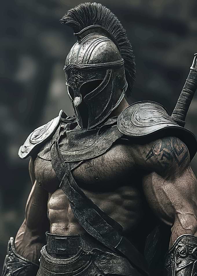 Warrior in Armor
