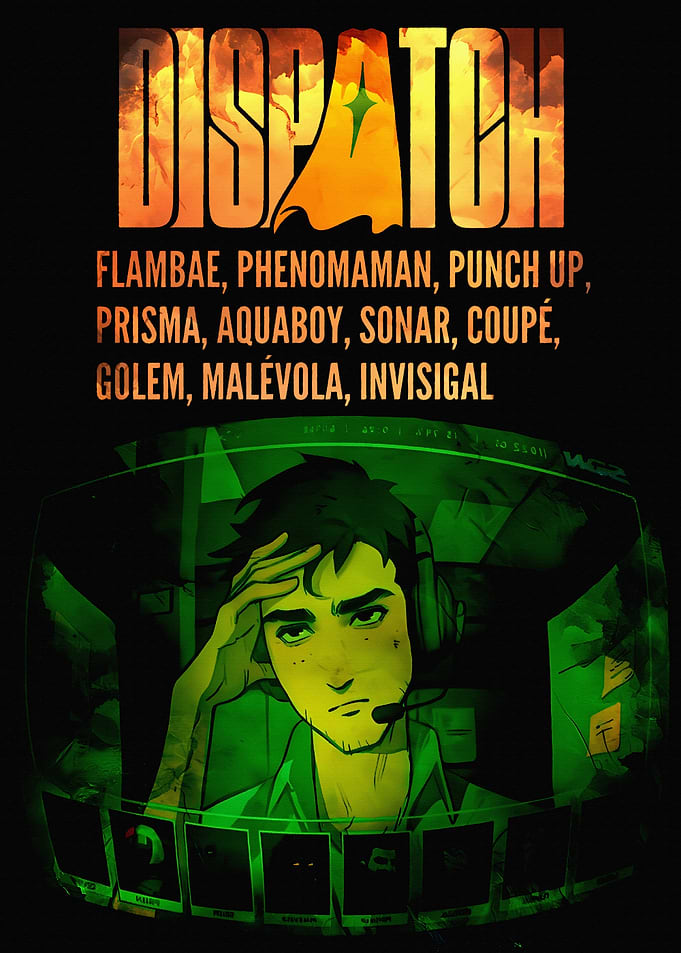 Dispatch Comic Book Cover Art
