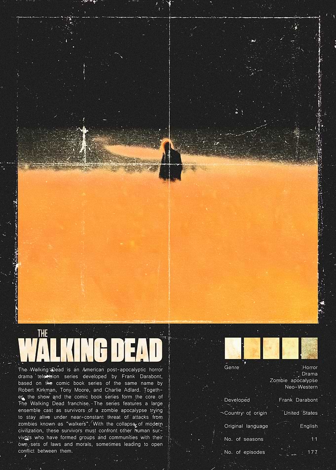 The Walking Dead Poster Art