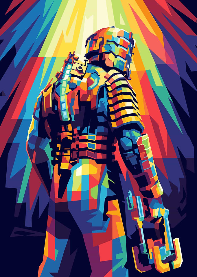 Isaac Clarke Dead Space Pop Art