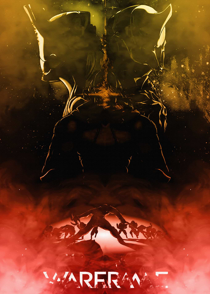 Warframe Game Poster Art
