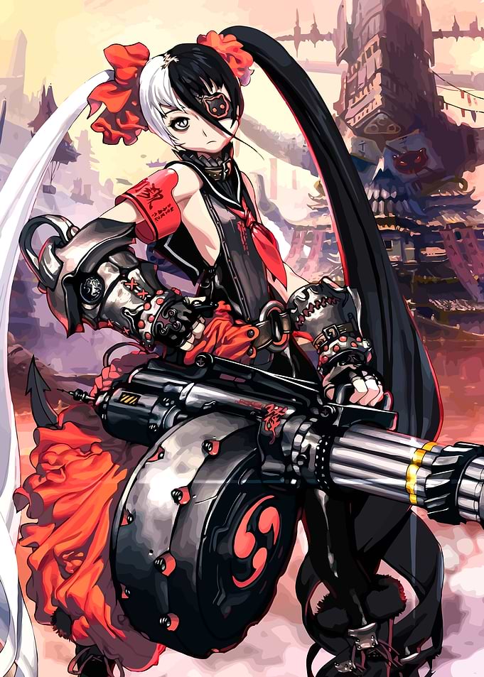 Girl with Heavy Weapon