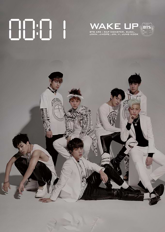 BTS Wake Up Album Cover
