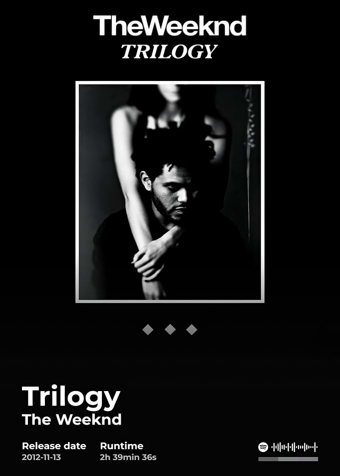 The Weeknd - Trilogy Album Cover