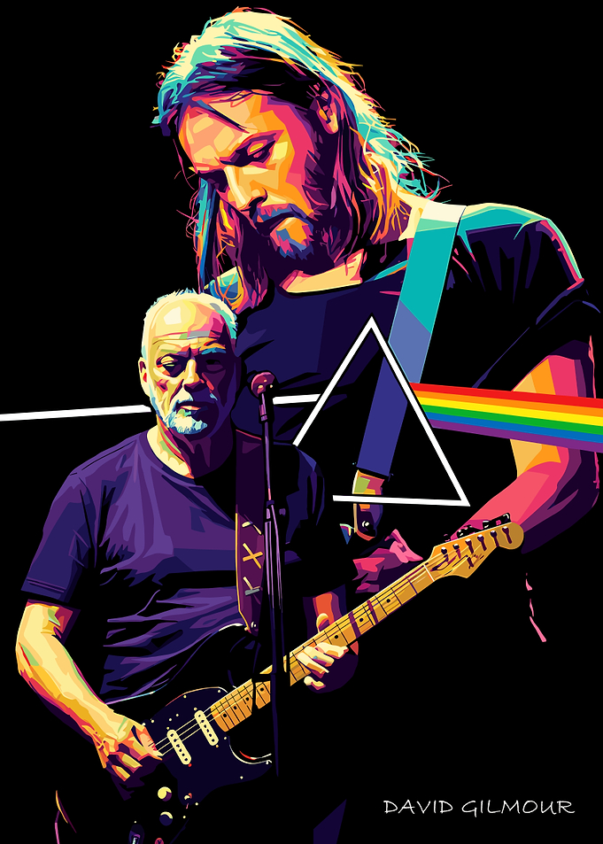 David Gilmour Pink Floyd Art