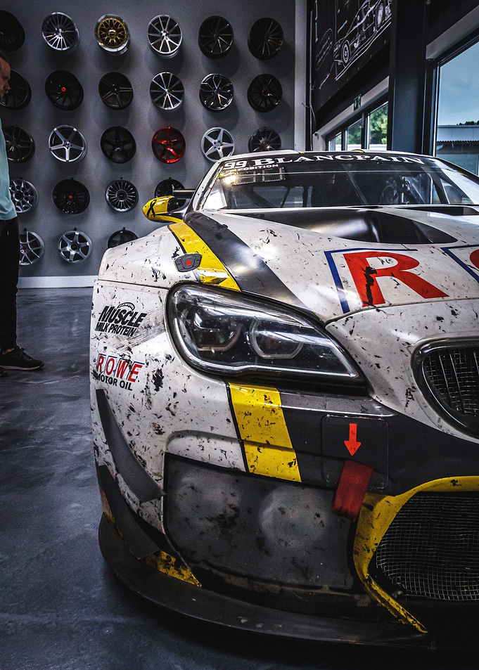 Racing Car Close-Up