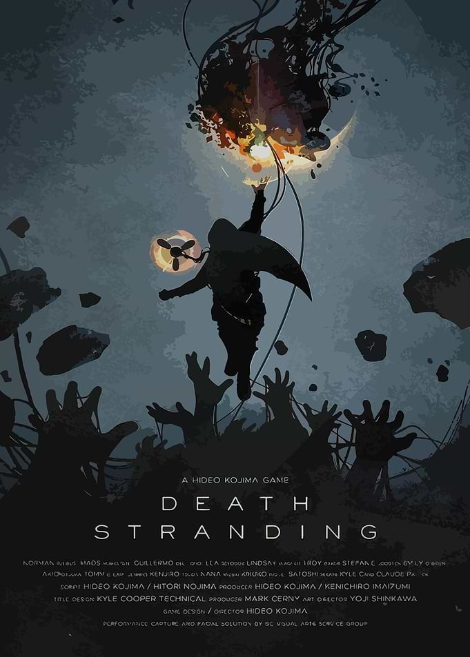 Death Stranding Game Poster Art