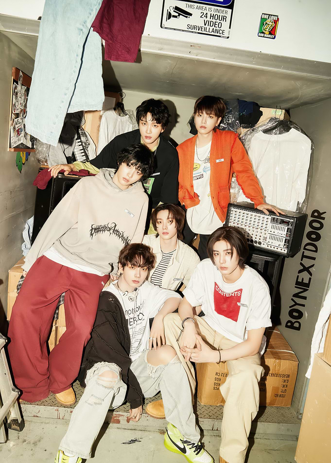 Boynextdoor group portrait in casual setting