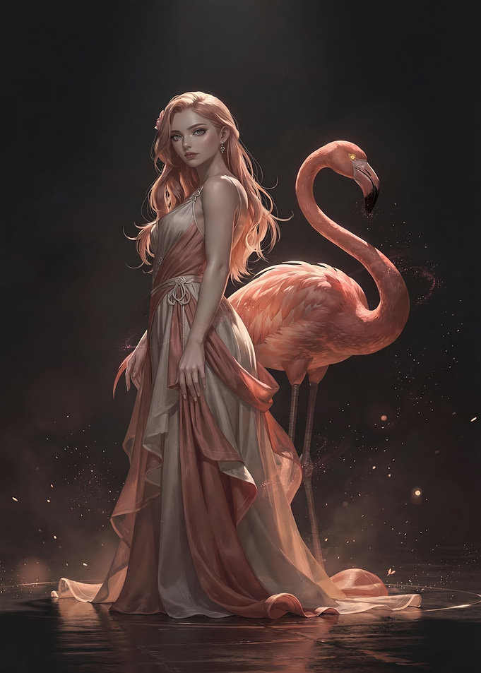 Dreams in Coral and Cream