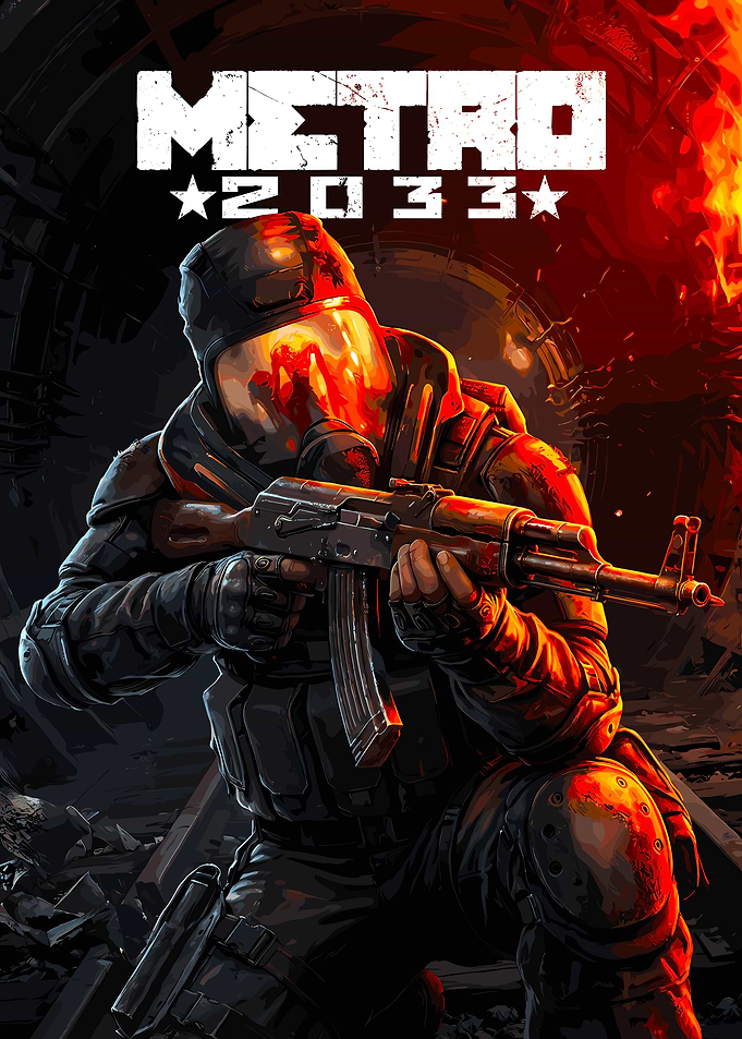 Metro 2033 Game Cover Art