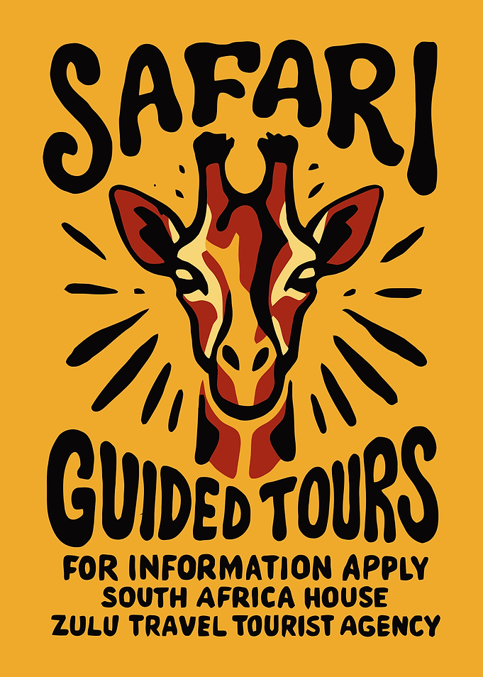 Safari Guided Tours Poster