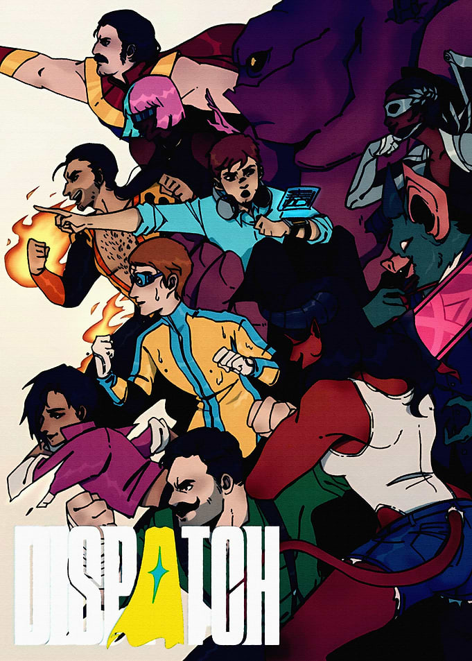 Dispatch Comic Book Cover Art