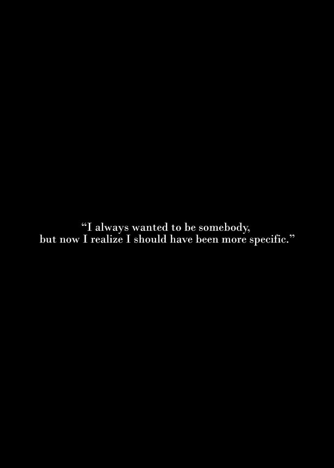 Inspirational Quote on Black Background