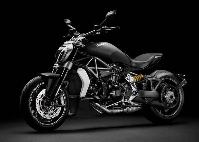 Ducati Diavel Motorcycle Studio Shot