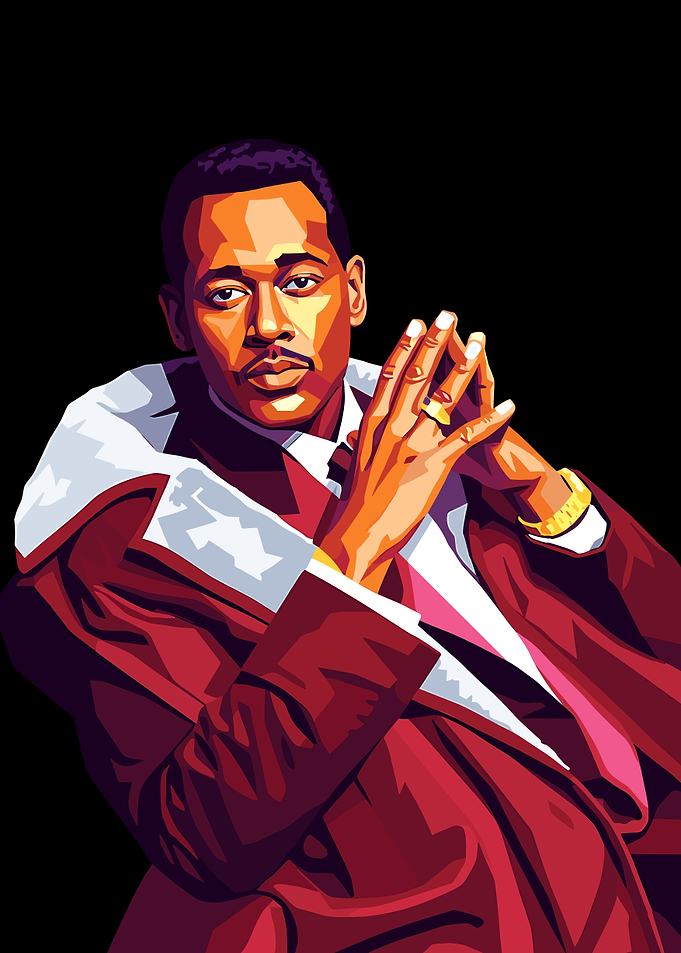 Portrait of a luther vandross