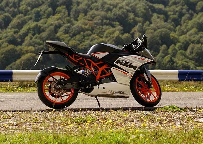 KTM RC 390 Motorcycle on Road