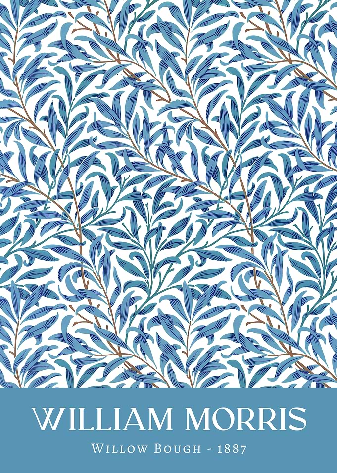 William Morris Willow Bough Tide - 1887