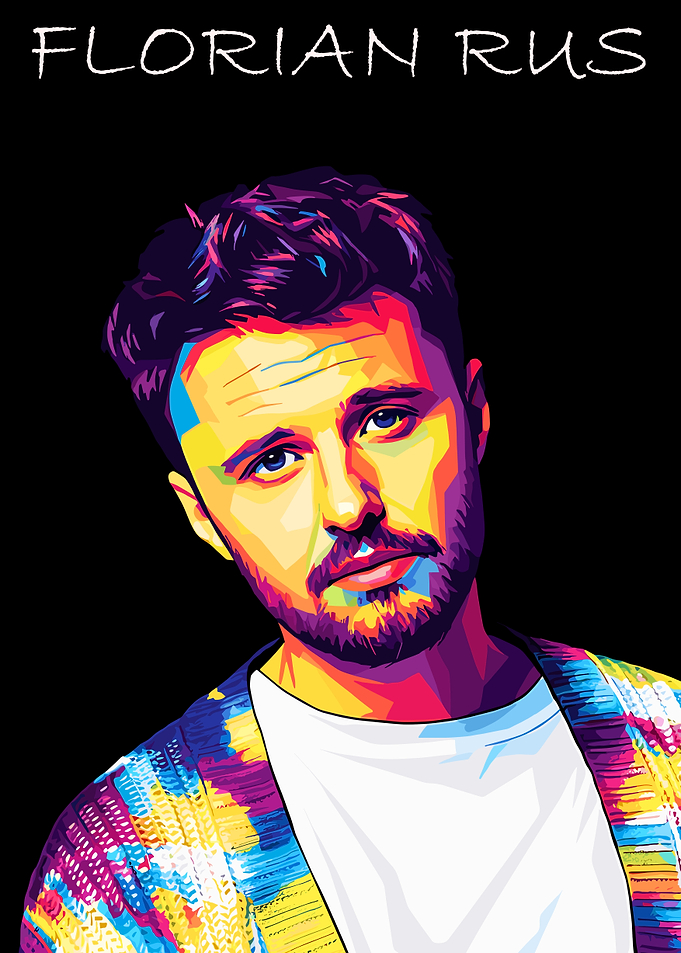 Florian Rus Colorful Portrait