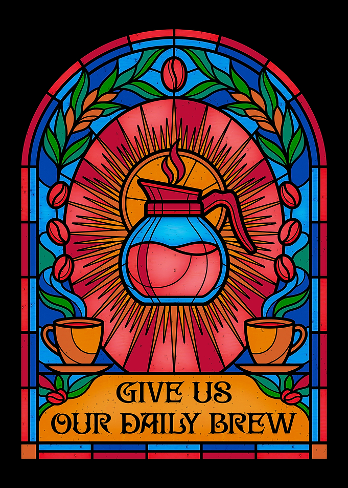 Stained Glass Coffee Brew