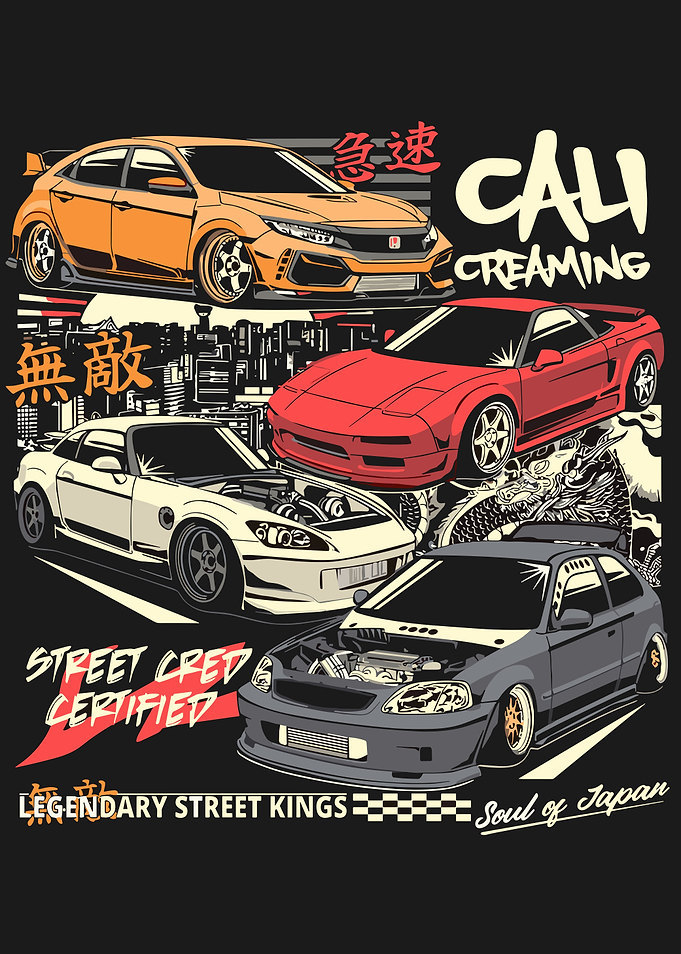 JDM Cars Cali Creaming