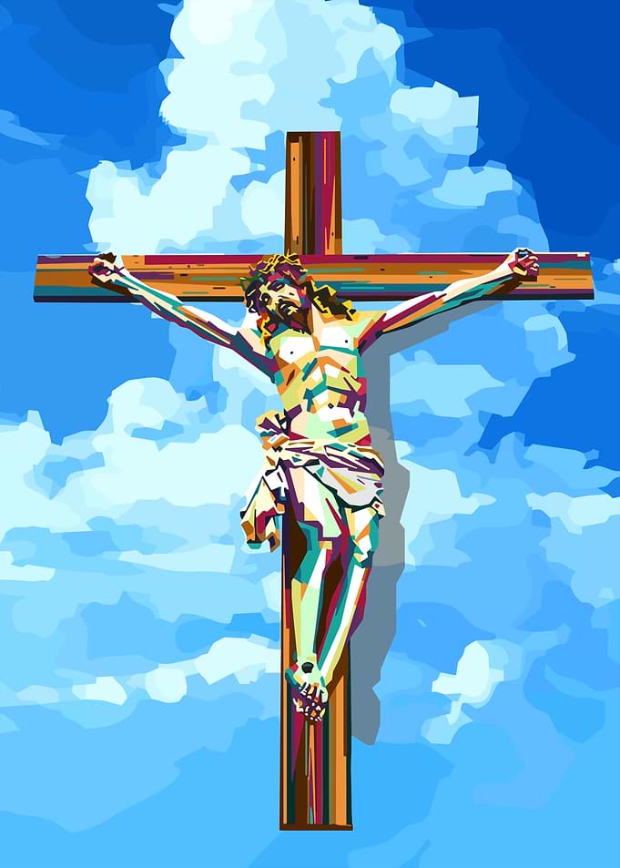 Jesus Christ on the Cross Art