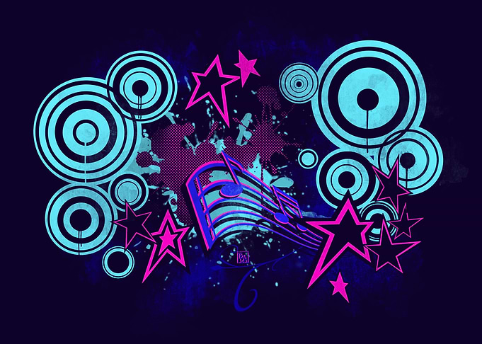 Pink and Blue Punk