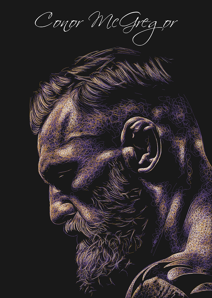 Conor McGregor Portrait