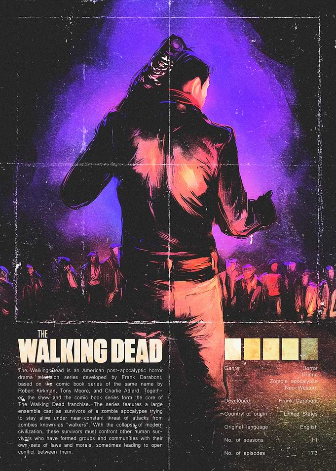 The Walking Dead Poster Art