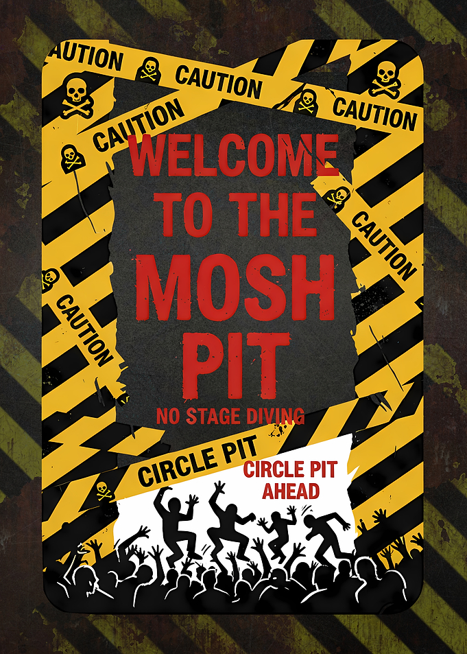 Welcome to the Mosh Pit - HEAVY METAL FOREVER