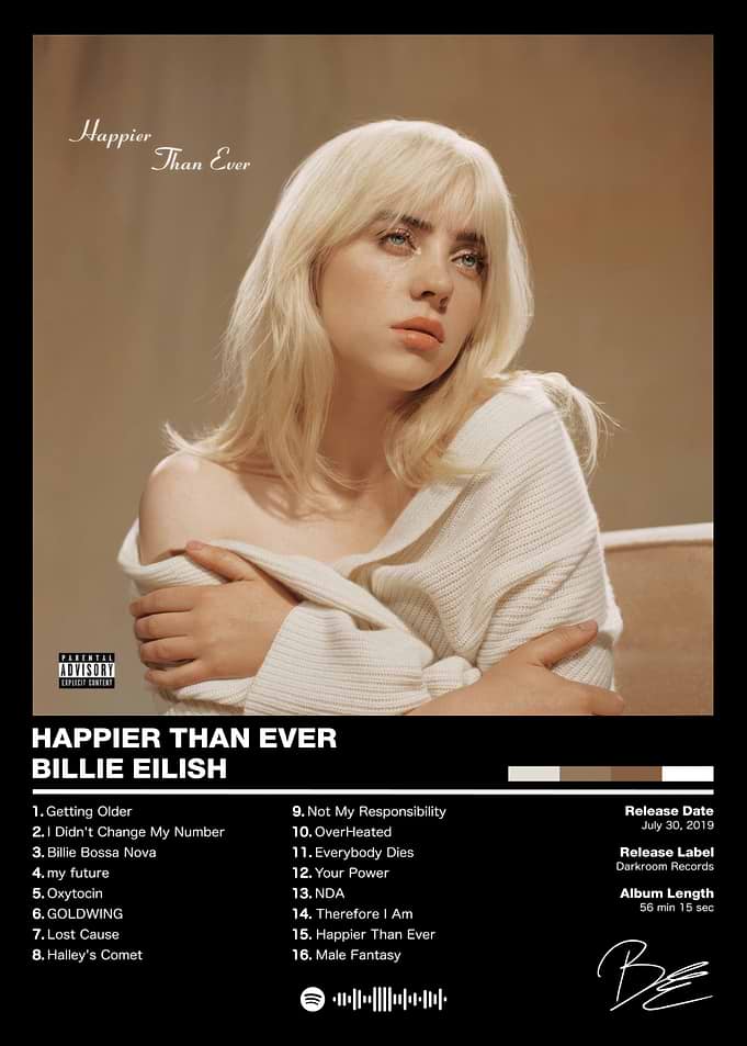 Billie Eilish - Happier Than Ever